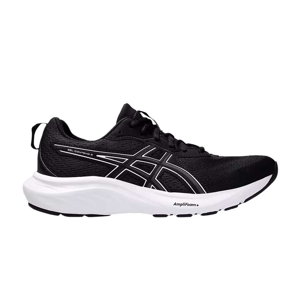 Asics Women's Gel Contend 9 Wide Black White