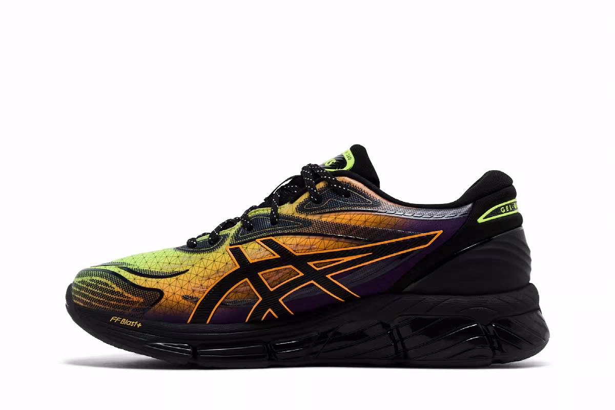 Asics Gel Quantum 360 8 City of Lights Pack - Fellow Yellow Black, view 4