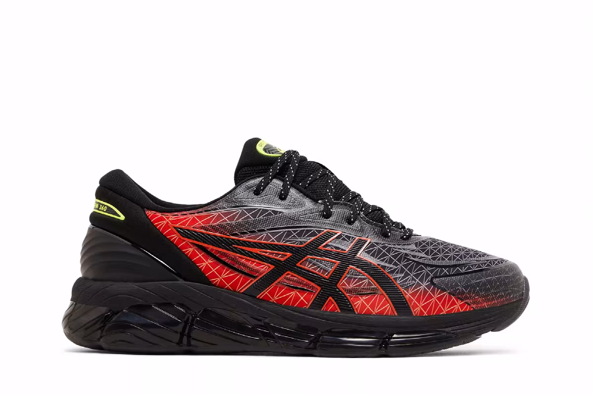 ASICS Gel Quantum 360 8 City of Lights Pack - Black Fiery Red, view 2