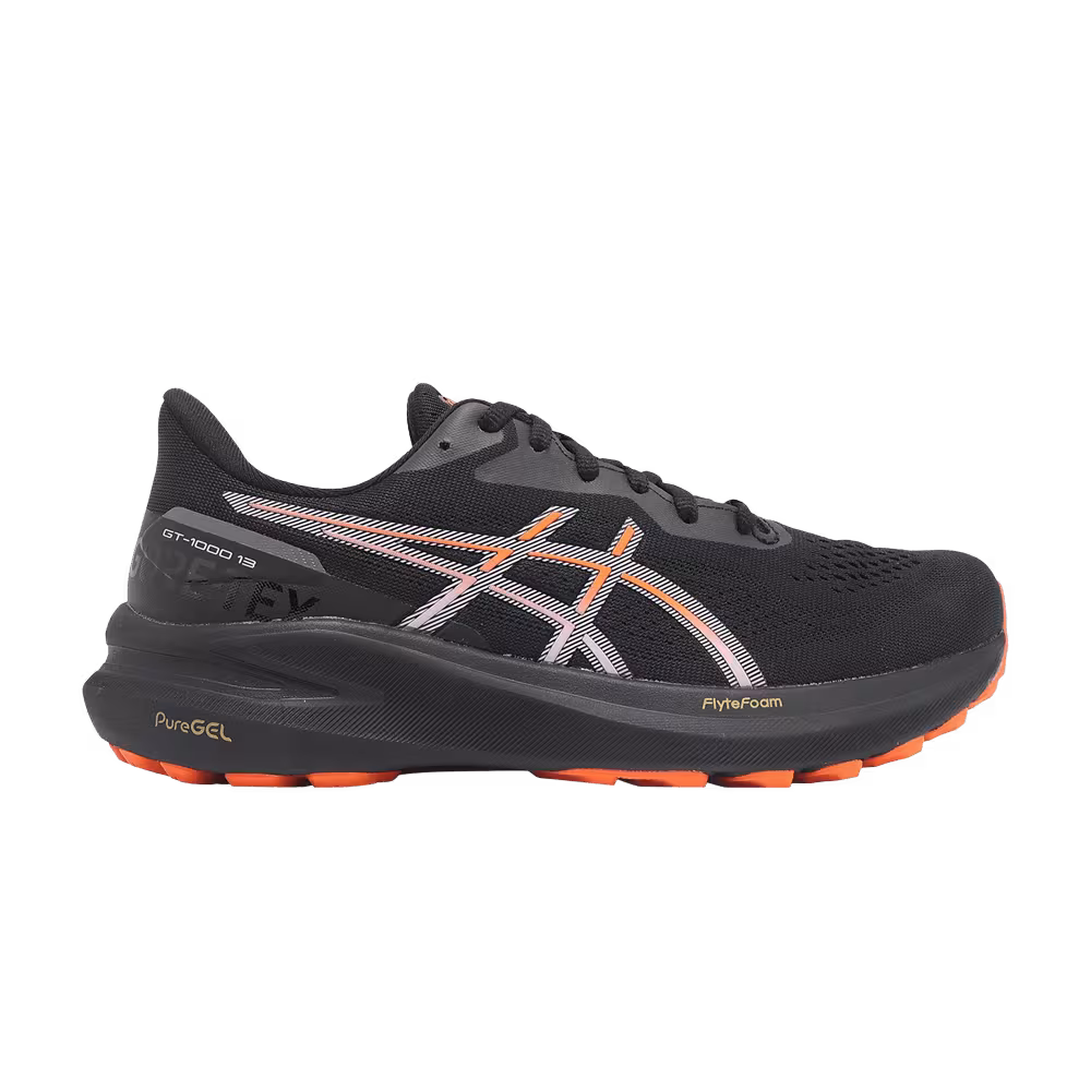 Asics Women's GT 1000 13 GORE-TEX Black Nova Orange