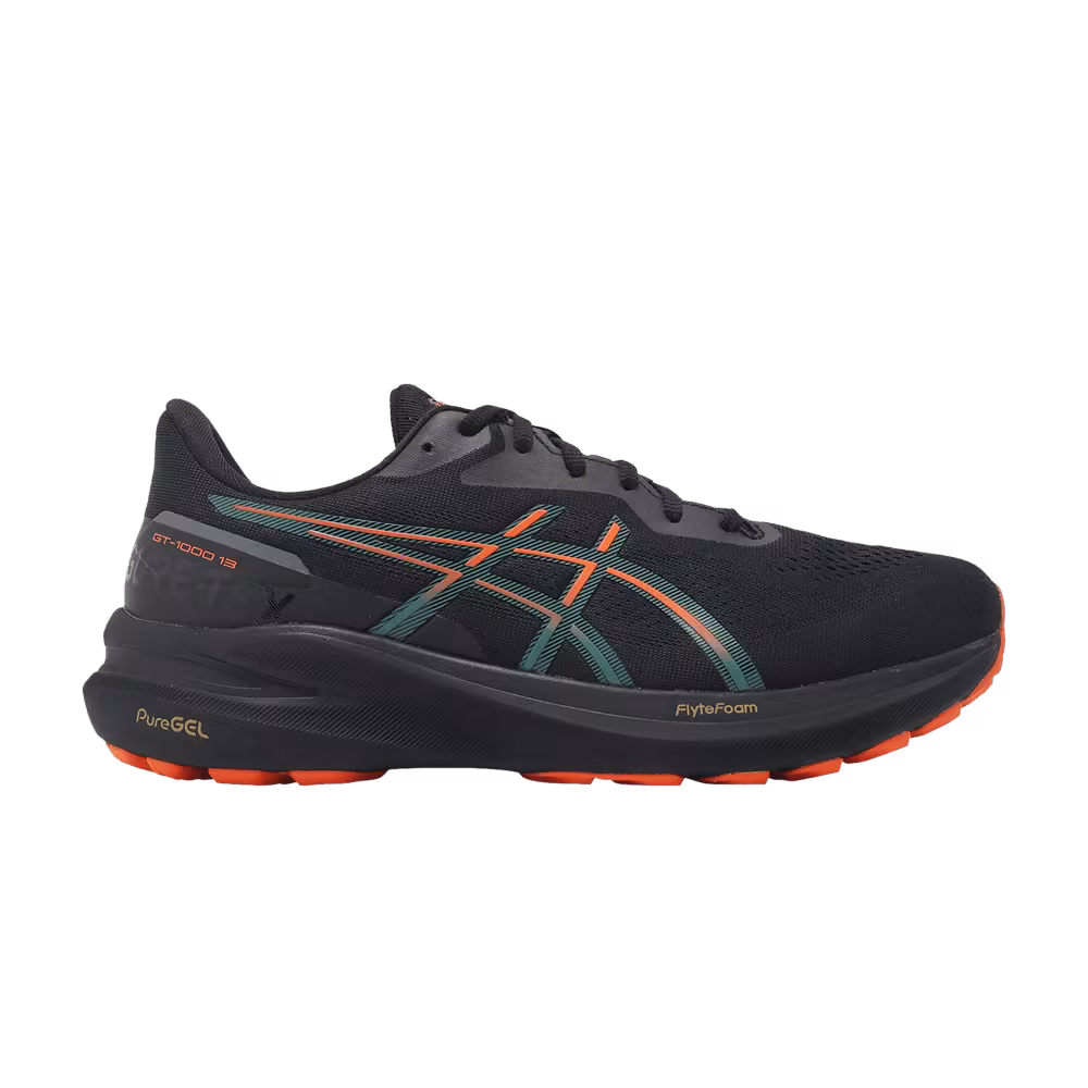 Asics GT 1000 13 GORE-TEX Black Nova Orange