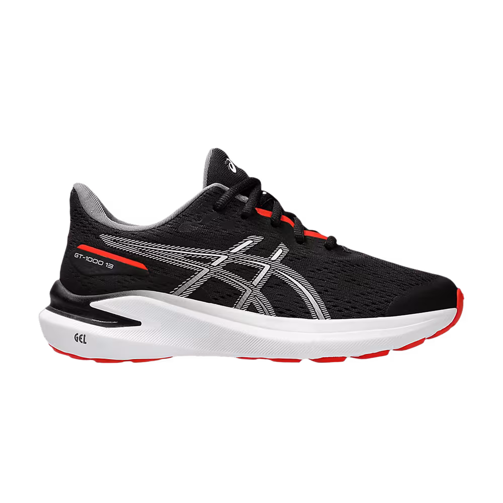 Asics GT 1000 13 GS Black Fiery Red