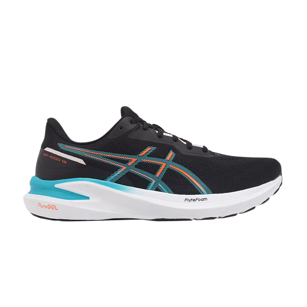 Asics GT 1000 13 Black Wave Teal