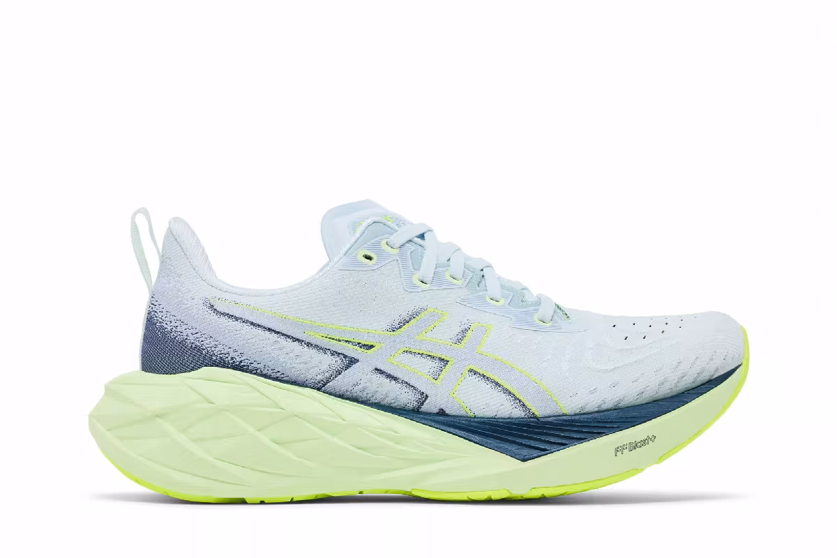 ASICS NovaBlast 4 Cool Grey Blue Expanse, view 2