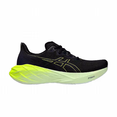 Asics Novablast 4 Wide 'Black Glow Yellow'