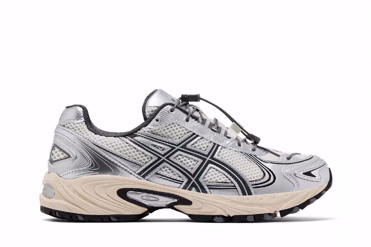 ASICS Gel Kahana TR V4 Silver White, view 2