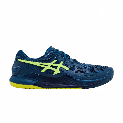 ASICS Gel Resolution 9 'Mako Blue Safety Yellow'