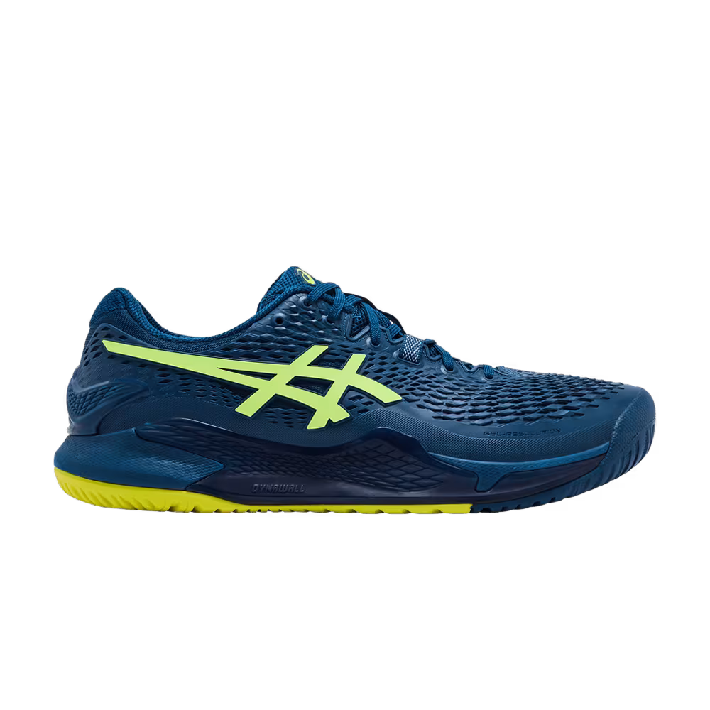ASICS Gel Resolution 9 Mako Blue Safety Yellow