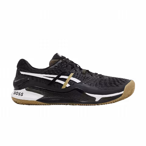 BOSS x Matteo Berrettini x ASICS Gel Resolution 9 Clay 'Black Camel'