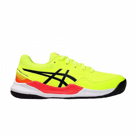 Asics Gel Resolution 9 GS 'Safety Yellow Black'