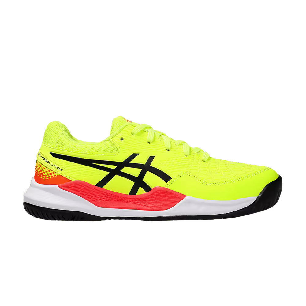 Asics Gel Resolution 9 GS Safety Yellow Black