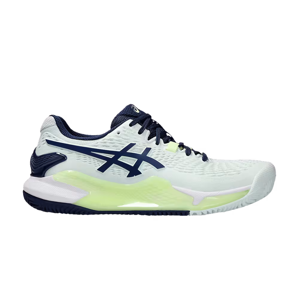 Asics Women's Gel Resolution 9 Clay Pale Mint Blue Expanse