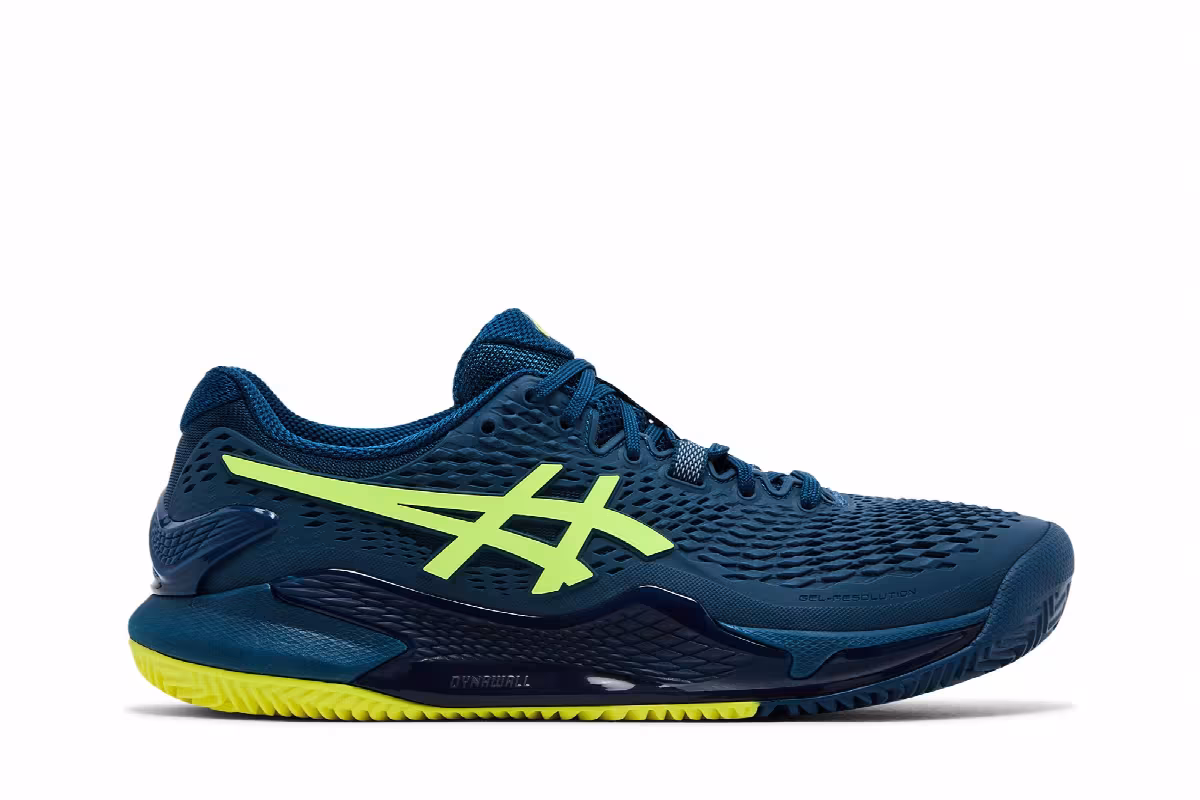 Asics Gel Resolution 9 Clay Mako Blue, view 2