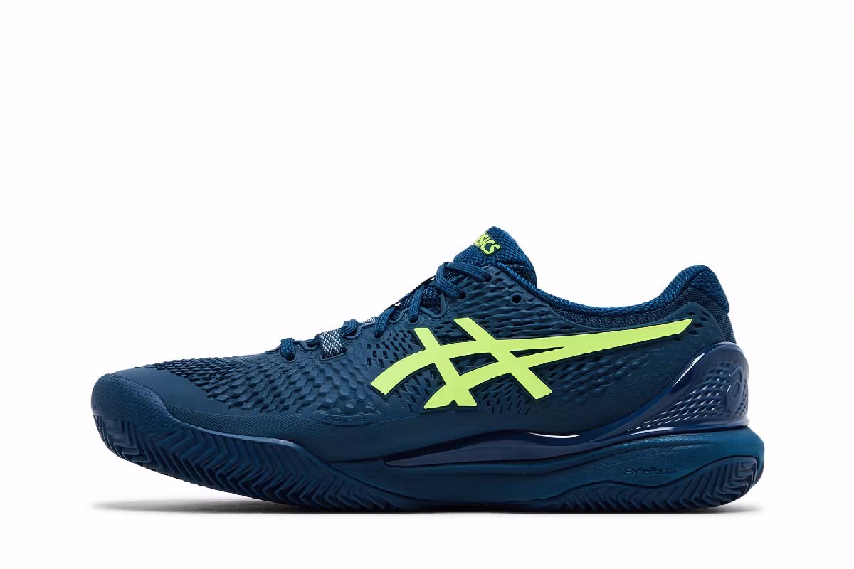 Asics Gel Resolution 9 Clay Mako Blue, view 4