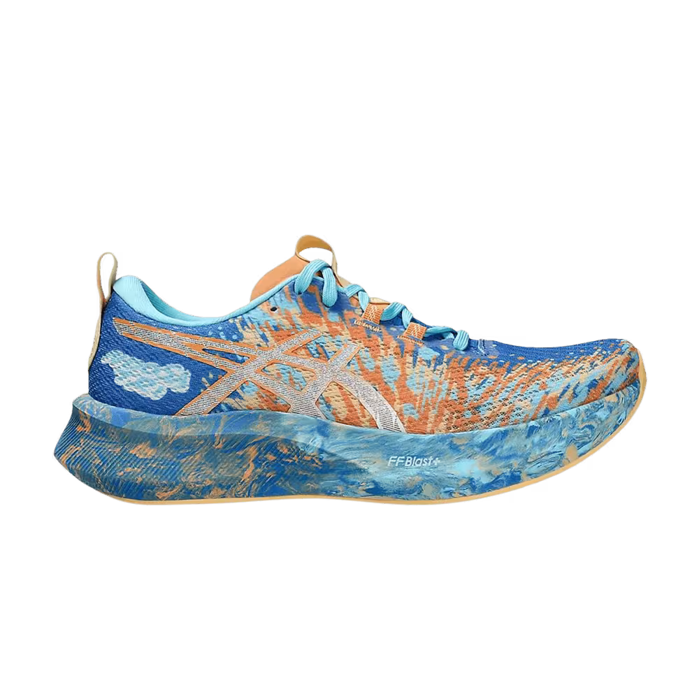 Asics Women's Gel Noosa Tri 16 Nature Blue Faded Orange Marbled
