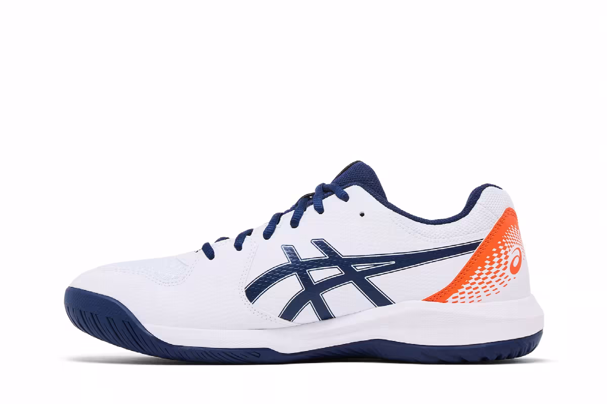 ASICS Gel Dedicate 8 White Blue Expanse, view 4