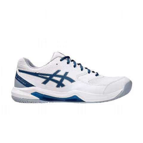 Asics Gel Dedicate 8 2E Wide 'White Mako Blue'