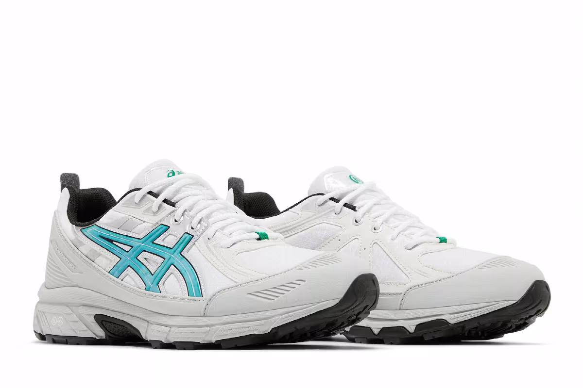 Hidden NY x ASICS Gel Venture 6 Shield White Wasabi, view 9
