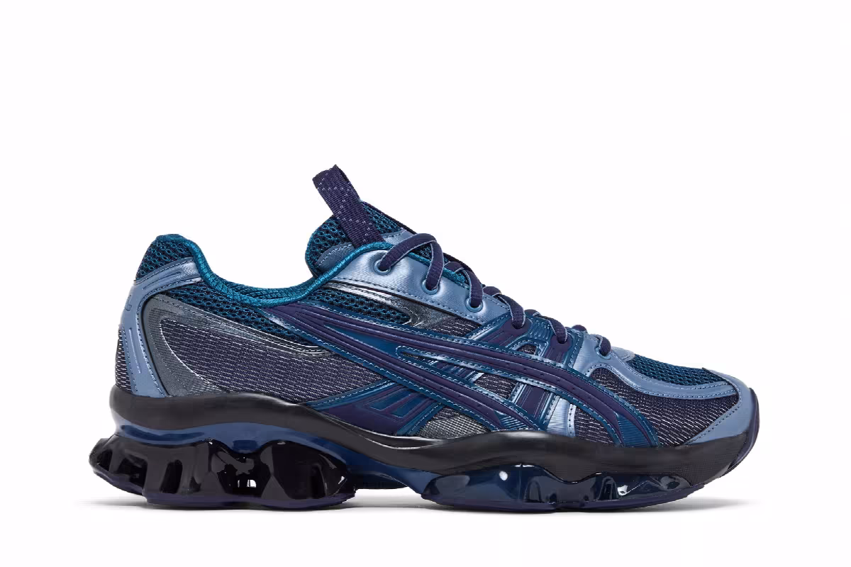 Kiko Kostadinov x ASICS US5-S Gel Quantum Kinetic Light Indigo Peacoat, view 2