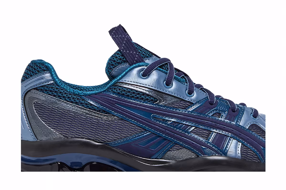 Kiko Kostadinov x ASICS US5-S Gel Quantum Kinetic Light Indigo Peacoat, view 3