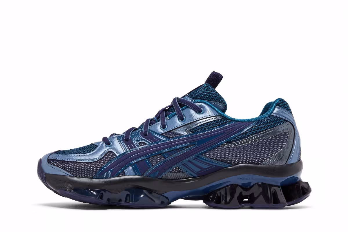 Kiko Kostadinov x ASICS US5-S Gel Quantum Kinetic Light Indigo Peacoat, view 4