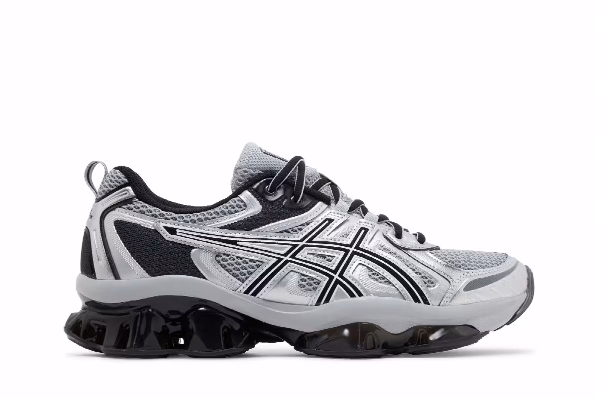 ASICS Gel Quantum Kinetic Mid Grey Pure Silver, view 2
