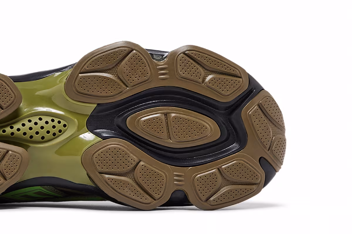 Kiko Kostadinov x ASICS US5-S Gel Quantum Kinetic Moss Bamboo, view 6