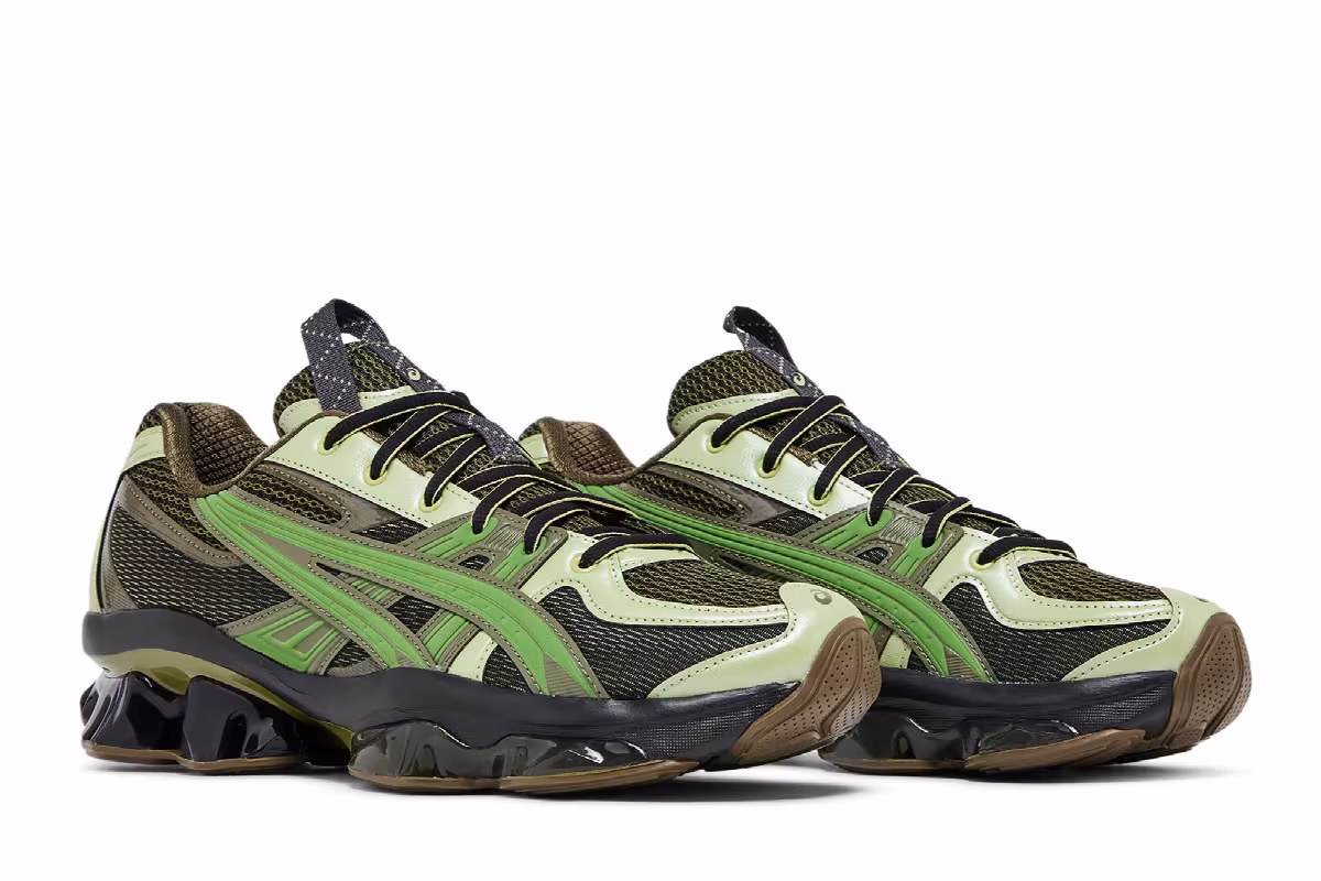 Kiko Kostadinov x ASICS US5-S Gel Quantum Kinetic Moss Bamboo, view 9