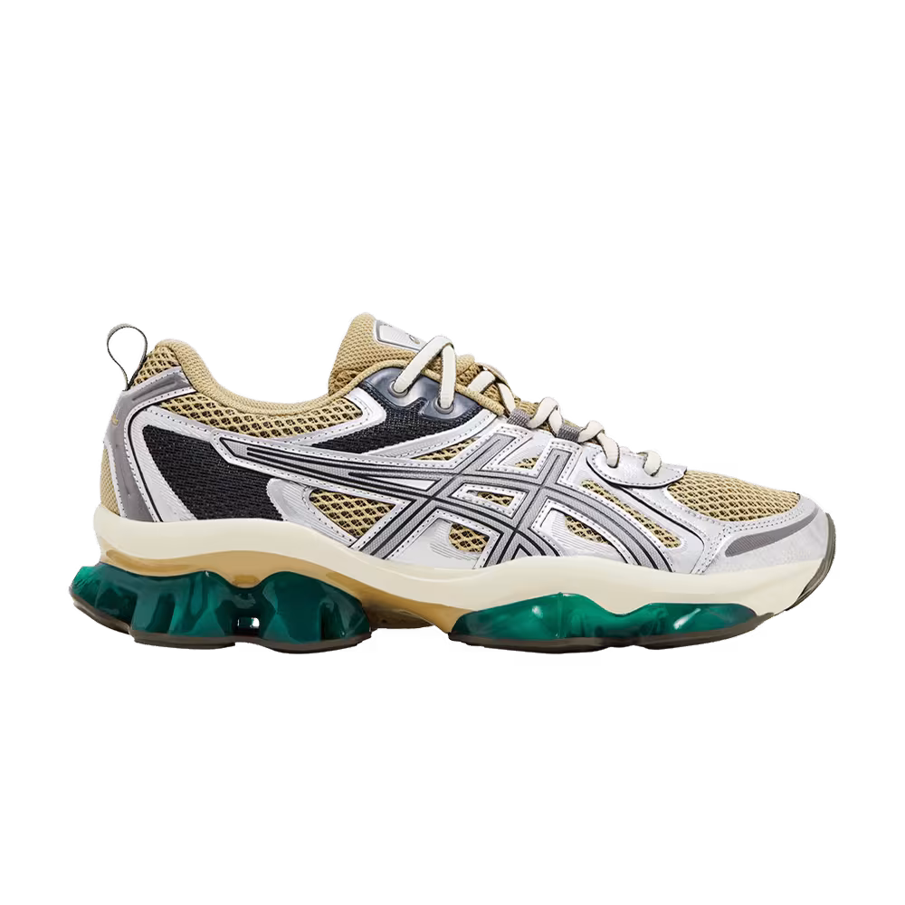 ASICS Gel Quantum Kinetic Khaki Beige Pure Silver