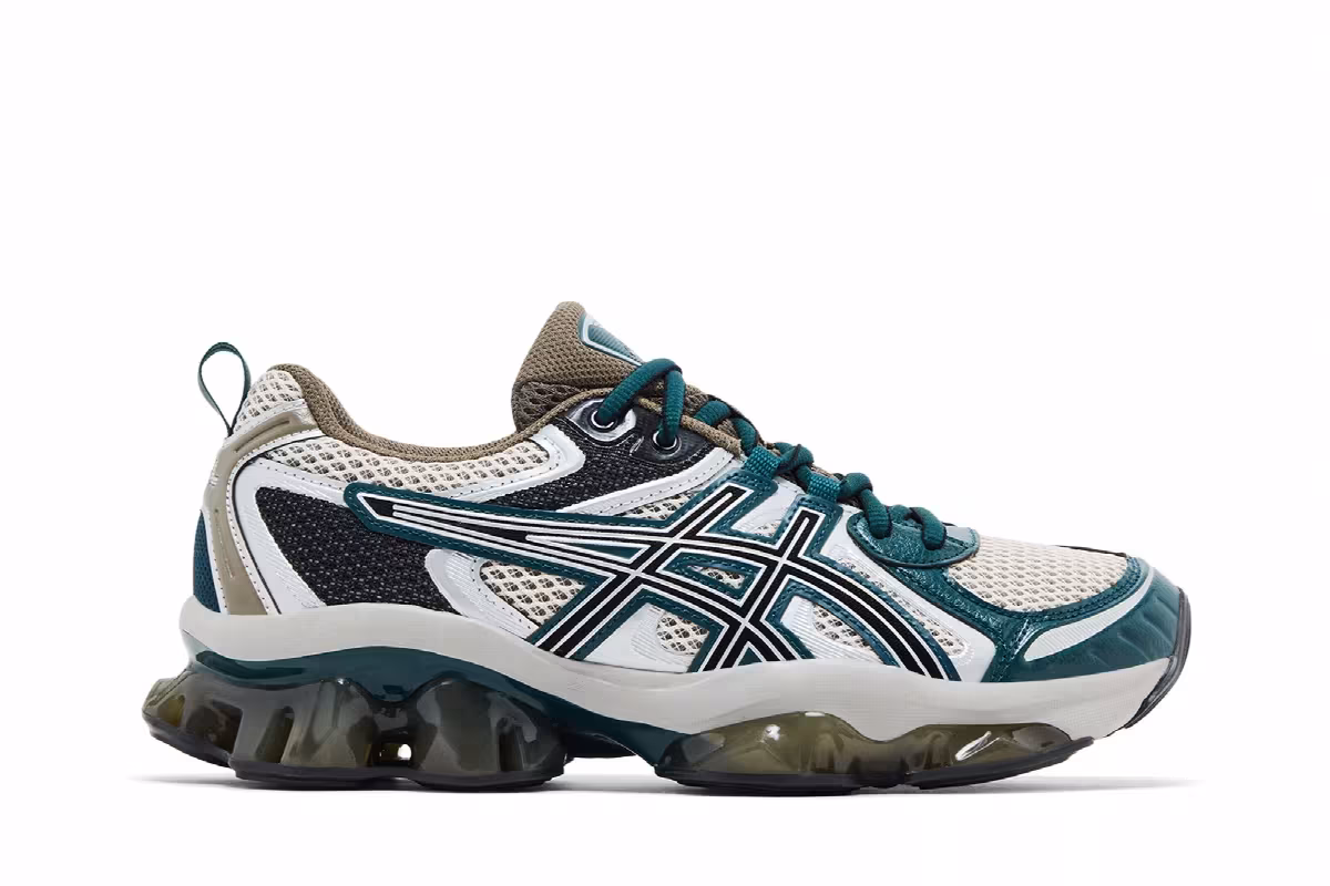 ASICS Gel Quantum Kinetic Teal Dark Taupe, view 2