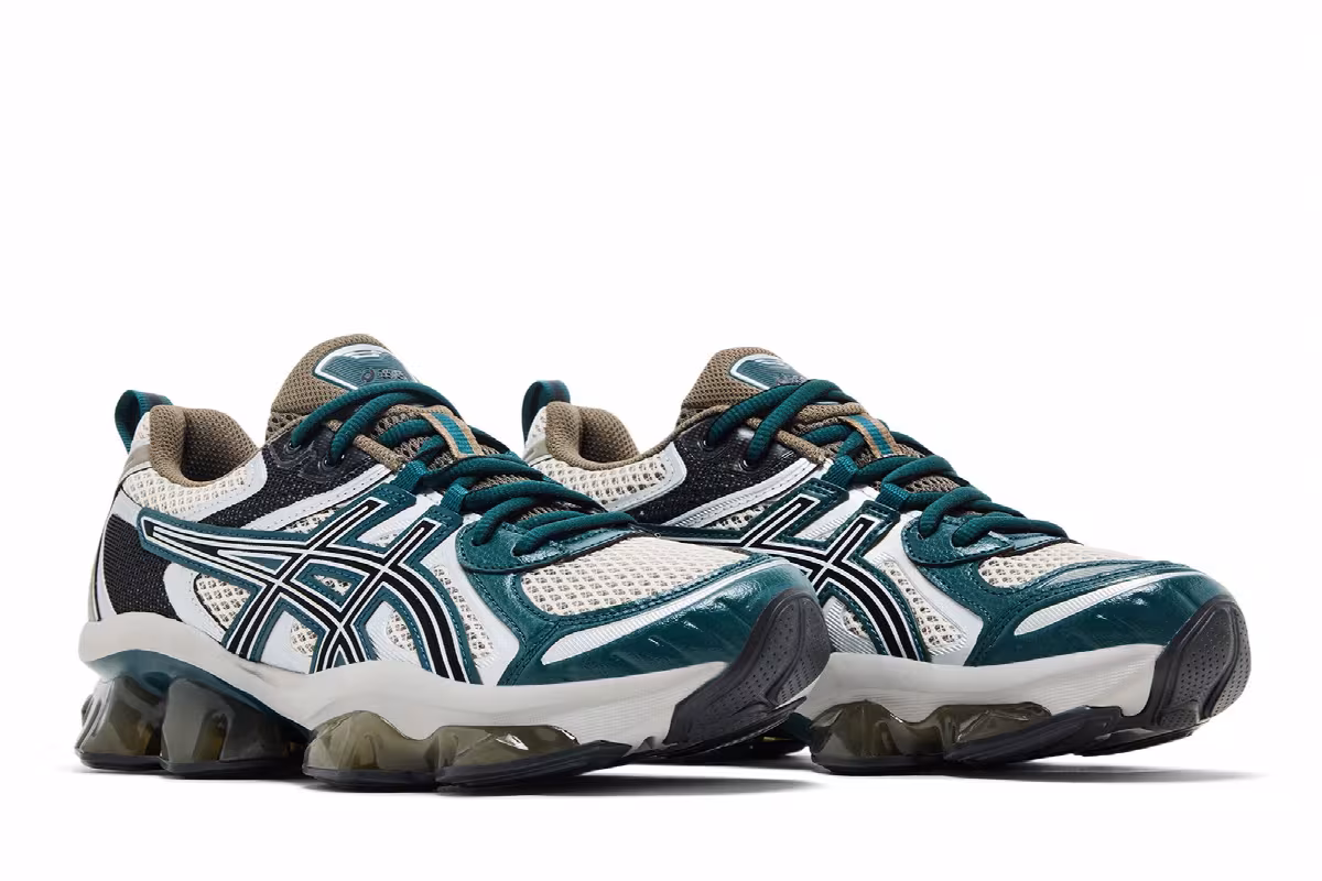 ASICS Gel Quantum Kinetic Teal Dark Taupe, view 9