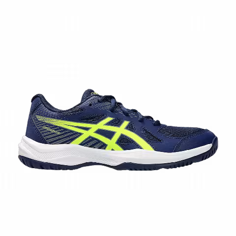Asics Upcourt 6 GS 'Blue Expanse Safety Yellow'