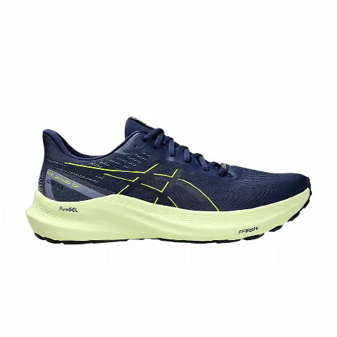 Asics GT 2000 12 GORE-TEX 'Blue Expanse Safety Yellow'