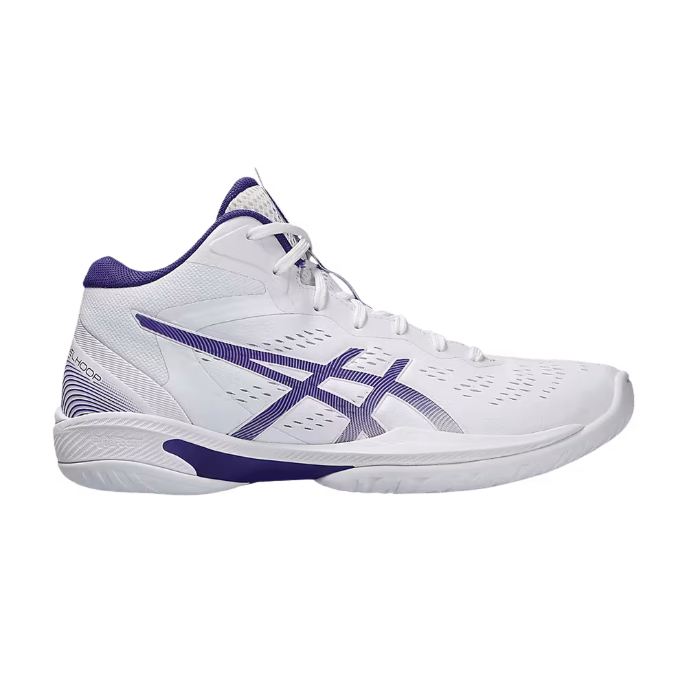 Asics Gelhoop V16 White Gentry Purple