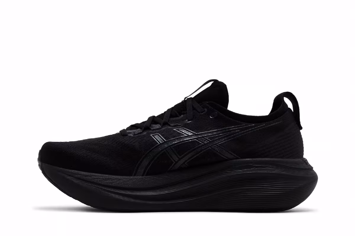 ASICS Gel Nimbus 27 Black Graphite Grey, view 4