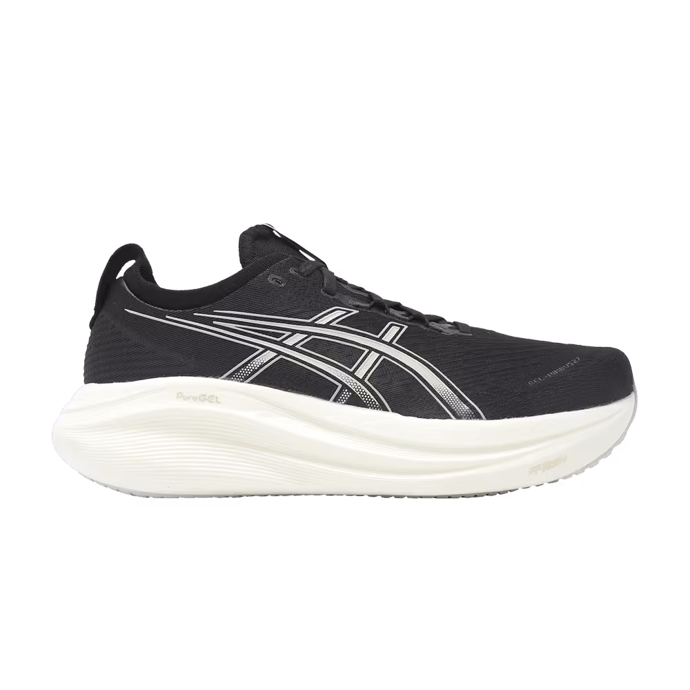 ASICS Gel Nimbus 27 Extra Wide Black Lake Grey