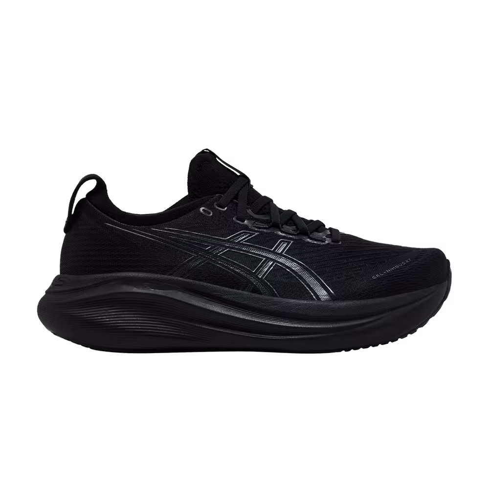 ASICS Women's Gel Nimbus 27 Black Graphite Grey