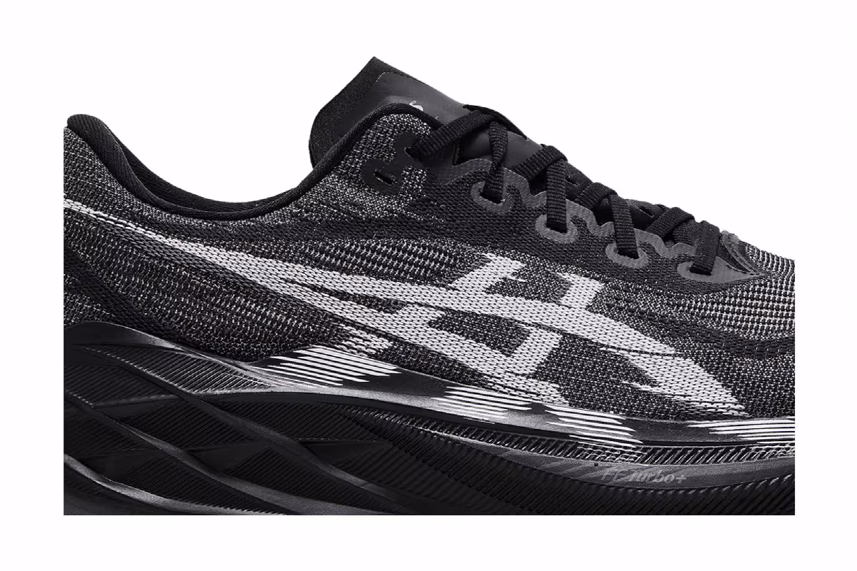 ASICS Superblast 2 Black White, view 3
