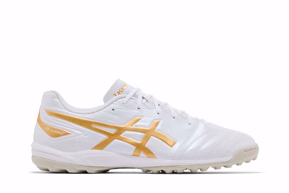 ASICS DS Light Club TF Wide White Pure Gold, view 2