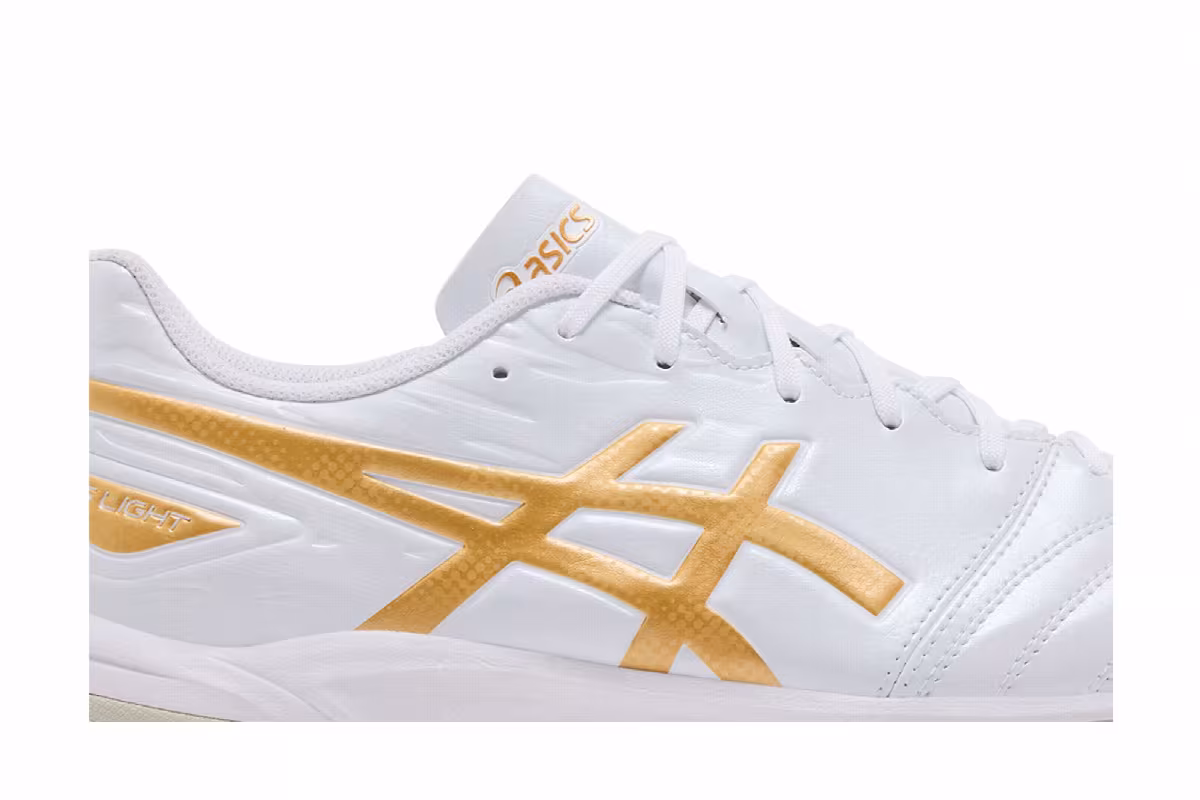 ASICS DS Light Club TF Wide White Pure Gold, view 3