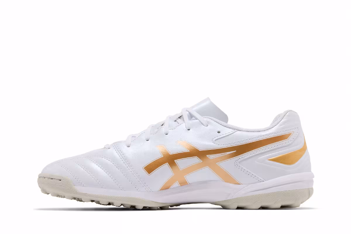 ASICS DS Light Club TF Wide White Pure Gold, view 4