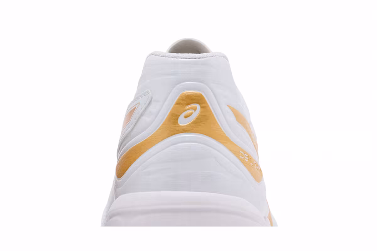 ASICS DS Light Club TF Wide White Pure Gold, view 8