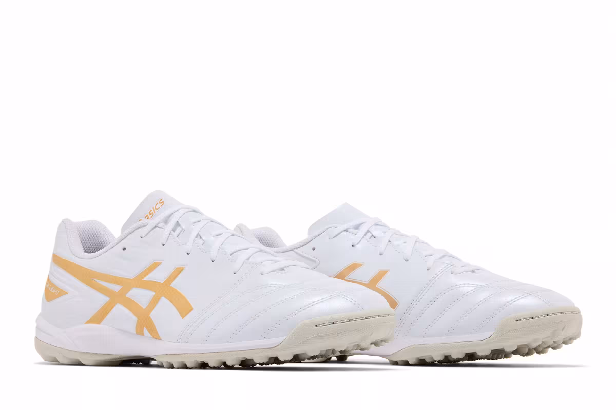ASICS DS Light Club TF Wide White Pure Gold, view 9