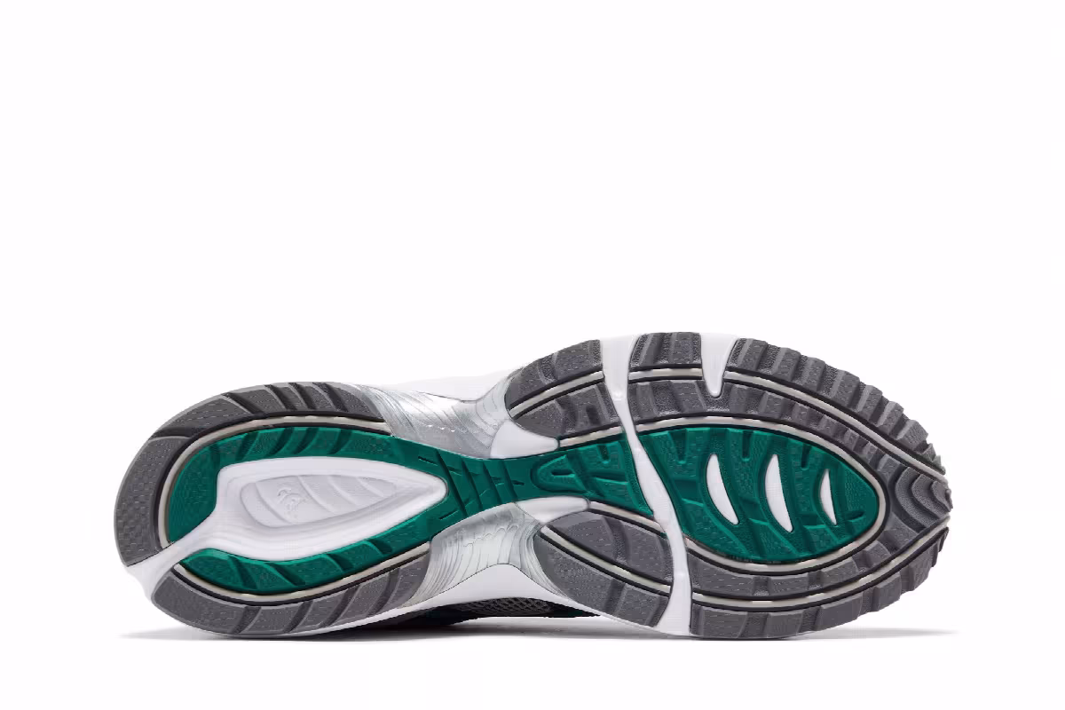 ASICS Gel 1090V2 Steeple Grey Jasper Green, view 5