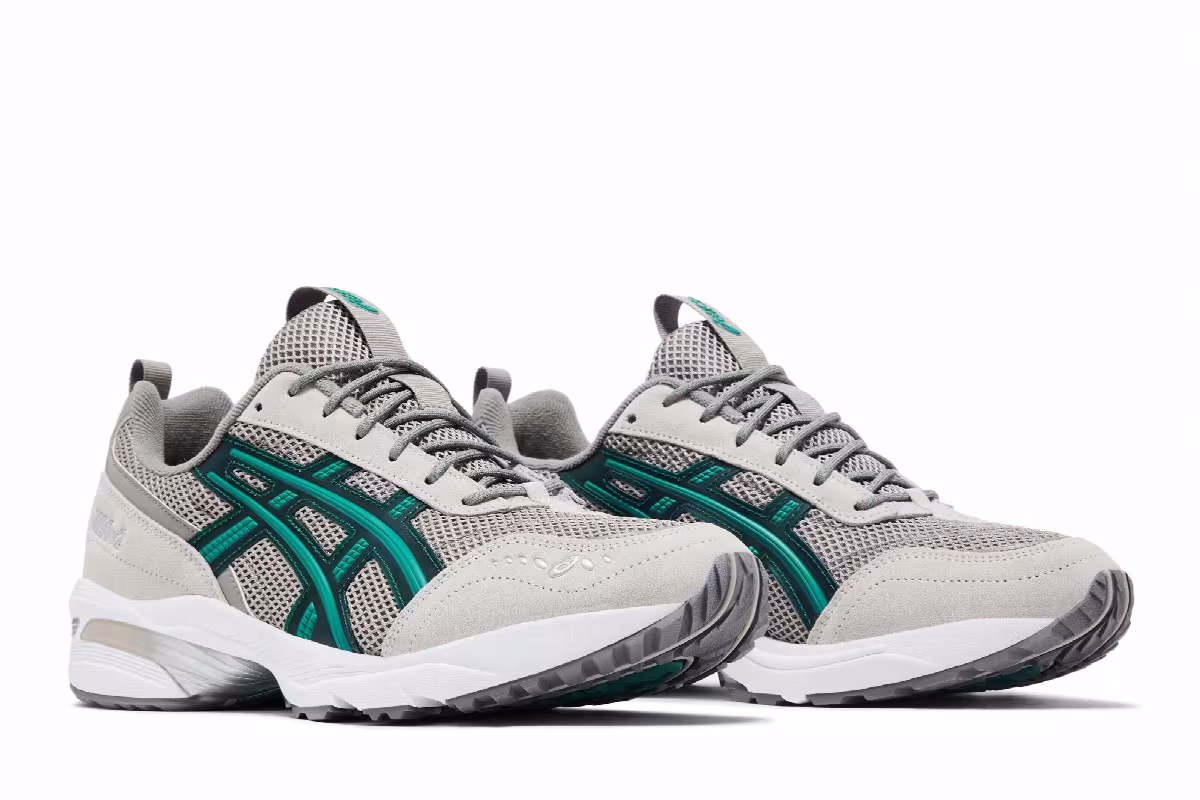 ASICS Gel 1090V2 Steeple Grey Jasper Green, view 9