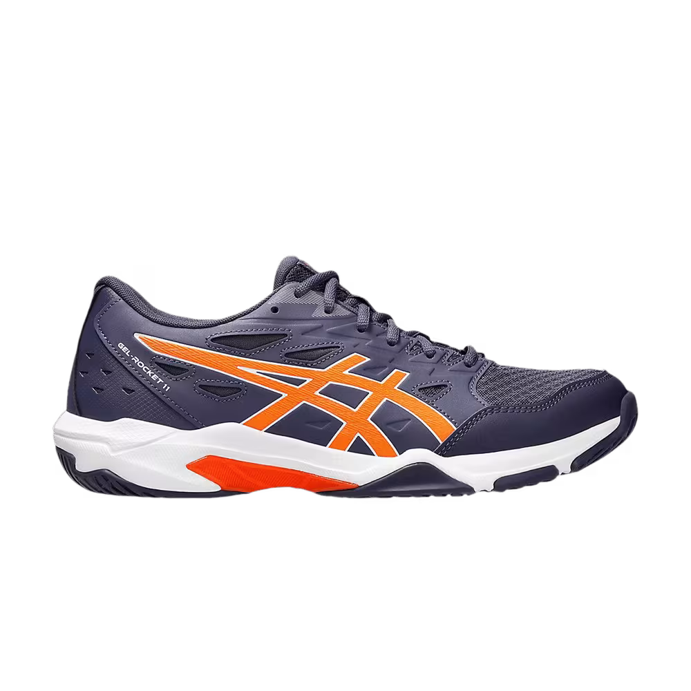 ASICS Gel Rocket 11 Indigo Fog Nova Orange