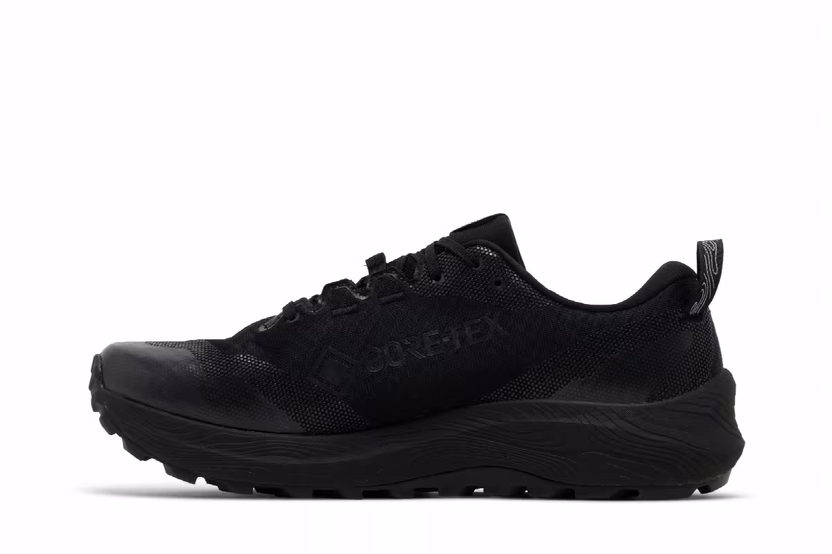 ASICS Gel Trabuco 12 GORE-TEX Black Graphite Grey, view 4
