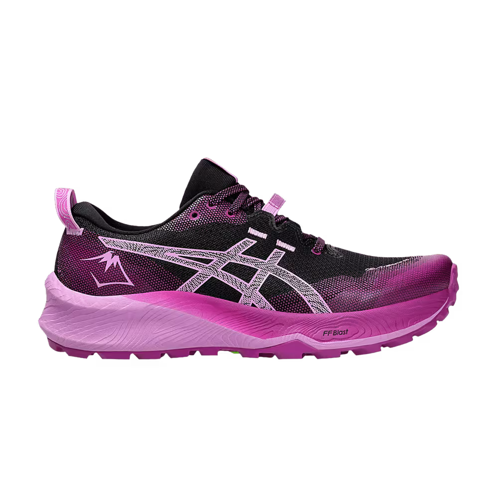 Asics Women's Gel Trabuco 12 Black Lavender Glow