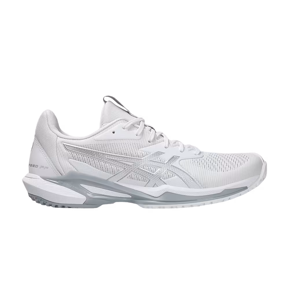 ASICS Women's Solution Speed FF 3 OC White Pure Silver
