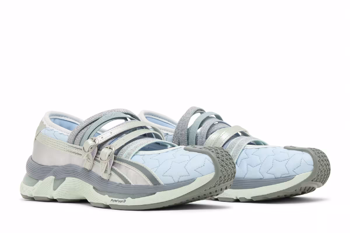 Kiko Kostadinov x Heaven by Marc Jacobs x ASICS Women's Gel Lokros Faded Denim, view 9